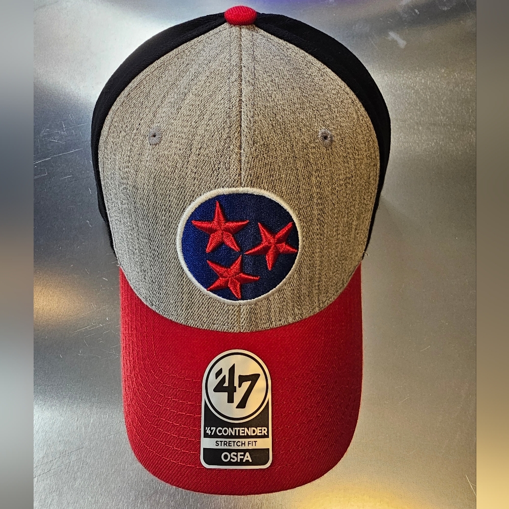Tennessee Smokies baseball 47 Contender stretch fit osfa hat